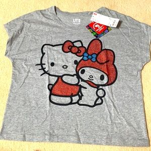 NWT Hello Kitty Tshirt w Rhinestones!